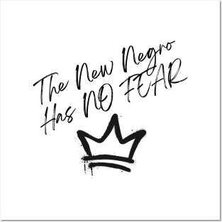 THE NEW NEGRO HAS NO FEAR Posters and Art